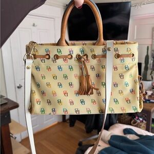 Dooney & Bourke Multicolor Logo Purse
